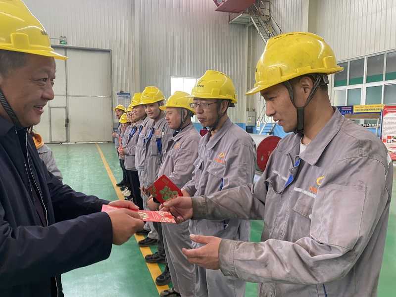 长青金属热喷涂公司分红仪式圆满举行